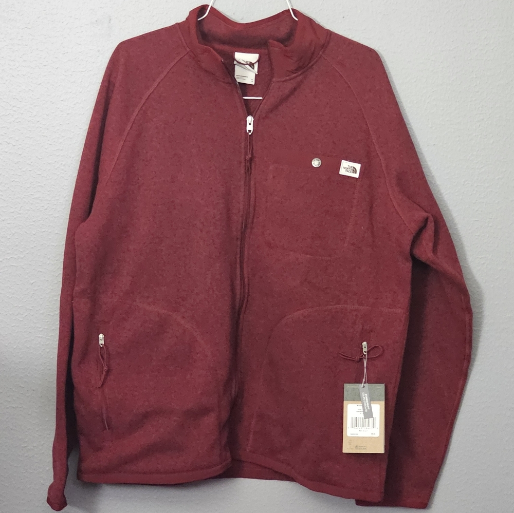 The North Face Men's Gordon Lyons Full Zip Lightweight Sweater Fleece Jacket- XL